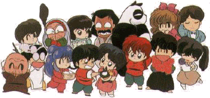 The Cast of Ranma 1/2