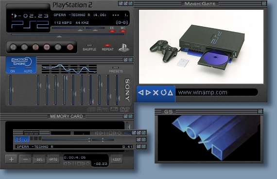 ps2 winamp skin