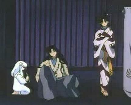 Naraku with Kagura and Kanna