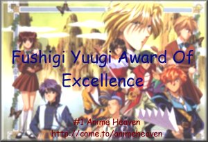 Fushigi Yuugi Award of Excellence