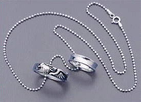 Rinoa Heartilly's Silver Necklace from the Anime Game Final Fantasy 8