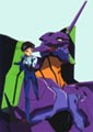 Shinji and Eva Unit 01