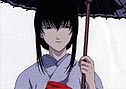 OVA Tomoe holding umbrella