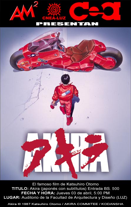 Proyeccin de anime - AKIRA