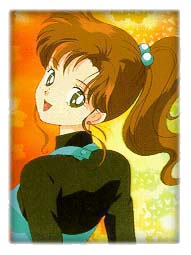 Mako has green eyes and brown hair that she keeps up in her signature ponytail. She's the tallest of the inner senshi, and is arguably the strongest.