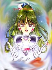 Sailor Pluto and her Garnet Orb