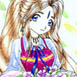 Belldandy,drawn 8/99,size 68kb