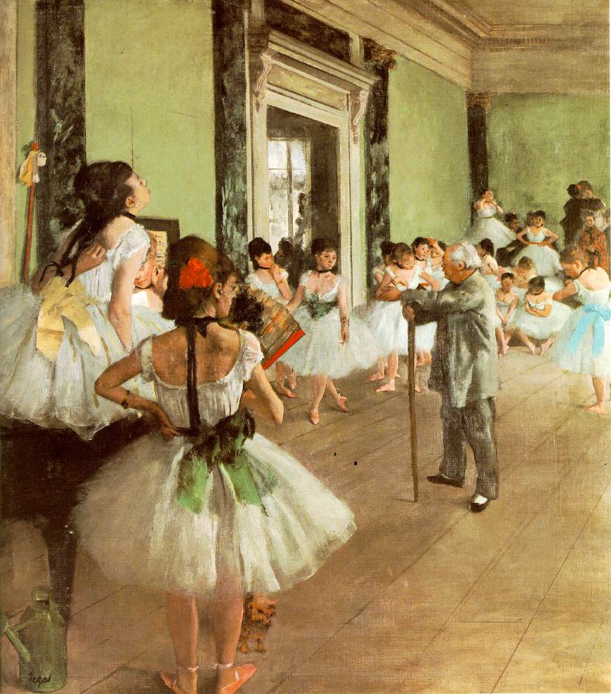 Degas' Dancer Class