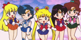 Sailor Moon and the Gang