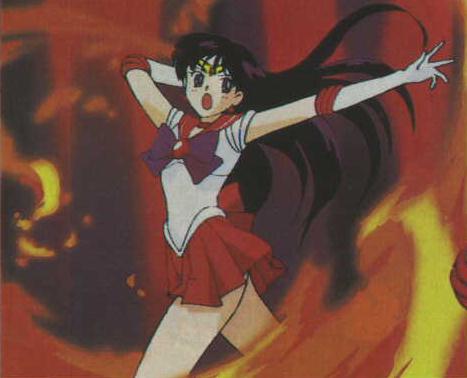 Sailor Mars to the rescue!