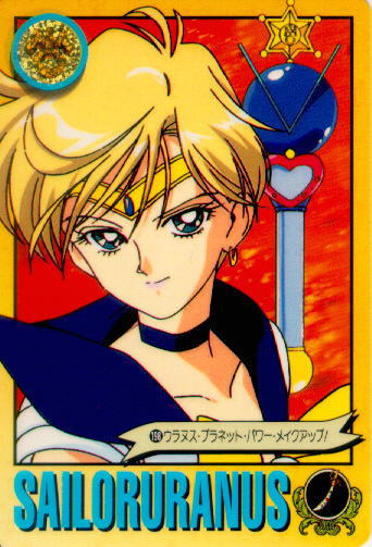 Sailor Uranus and her Transformation pen