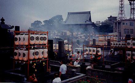 Obon - early evening scene