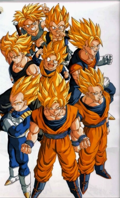 All of the Super Sayans