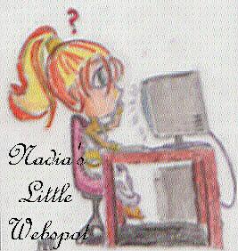 Welcome to Nadia's Little Webspot!  :D