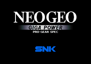 Neo Geo Giga Power!