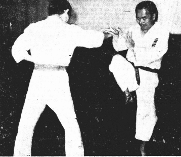 Sensei Akamine - sokuto-gueri em Sensei Roberto