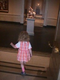 Lulu in the Smithsonian Museum of Art