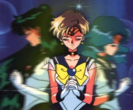 Sailoruranus, Sailorpluto and Sailorneptune powering up