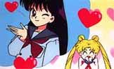 Usagi and Rei-chan!