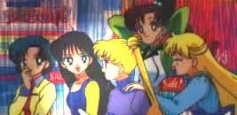 The Inner Senshi... Rei and Usagi in the middle