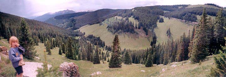 Photograph of The view from Shrine Mountain