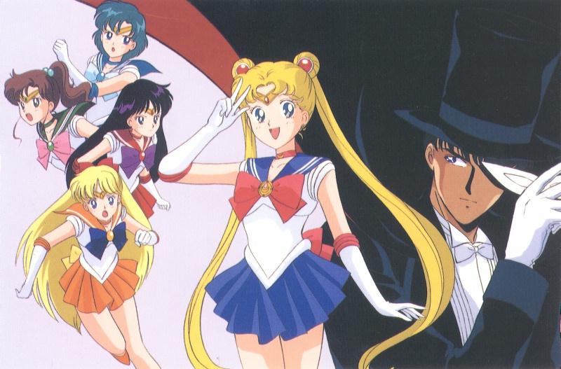 Five Scouts and Tuxedo Mask