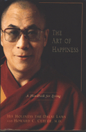 book cover; The Art of Happiness