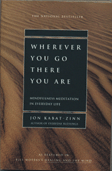 book cover; Wherever you go there you are