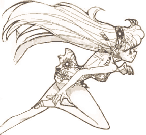 Minako running...