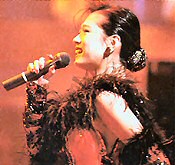 Akina performing 'Tango Noir'