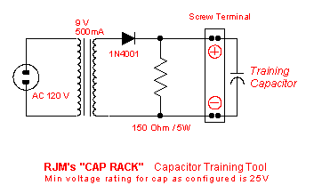 A capacitor training circuit.