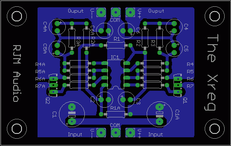 Xreg evaluation board