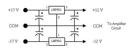 Standard 3-terminal regulation unit