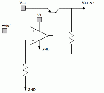 Traditional series regulator