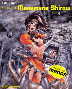 2001 Best of Masamune Shirow calendar cover