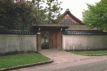 Entrance to Japanese House of Philadelphia; photo copyright by Lynn Roche