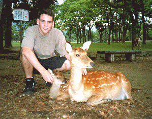 Steve Cave, friend of the animals!