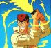 kuwabara wields his new rei ken given by suzaku