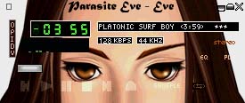 Winamp skin of Eve