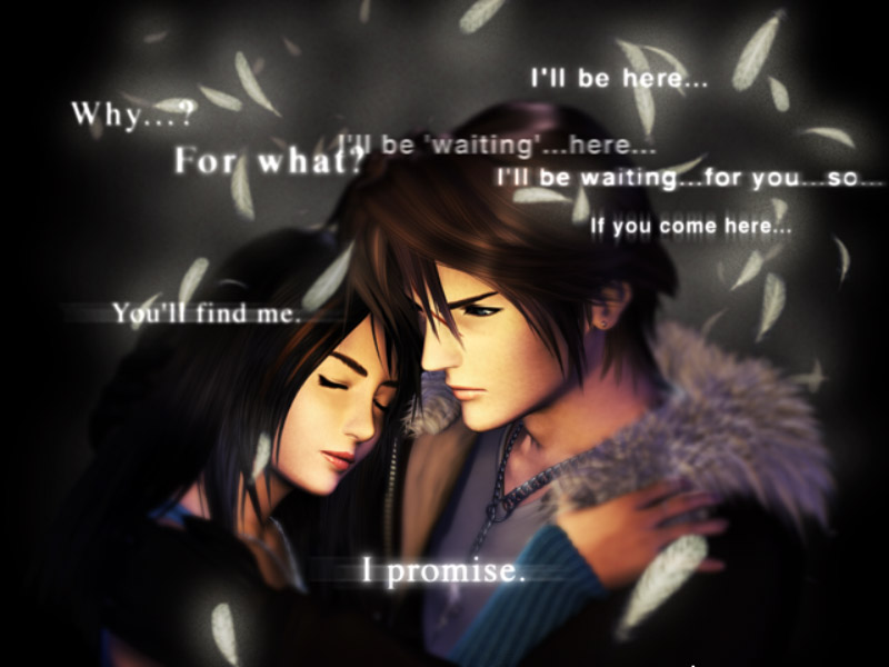 Squall and Rinoa reunited