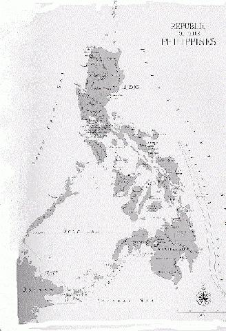 Map of The Philippines