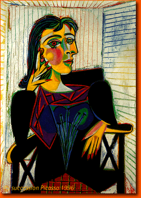 Dora Maar by P. Picasso