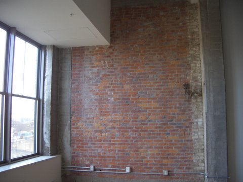 Exposed Brick Wall