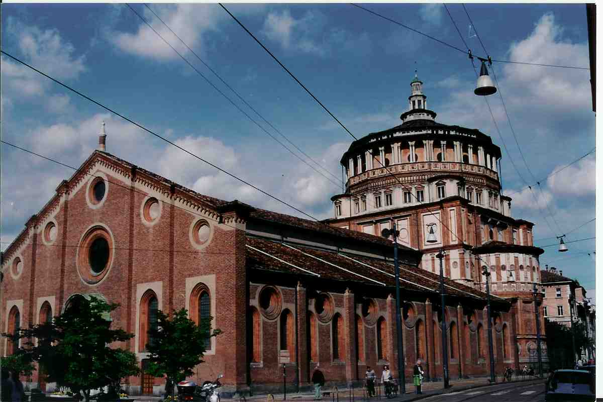 Milano - Chiesa Di Santa Maria Delle Grazie