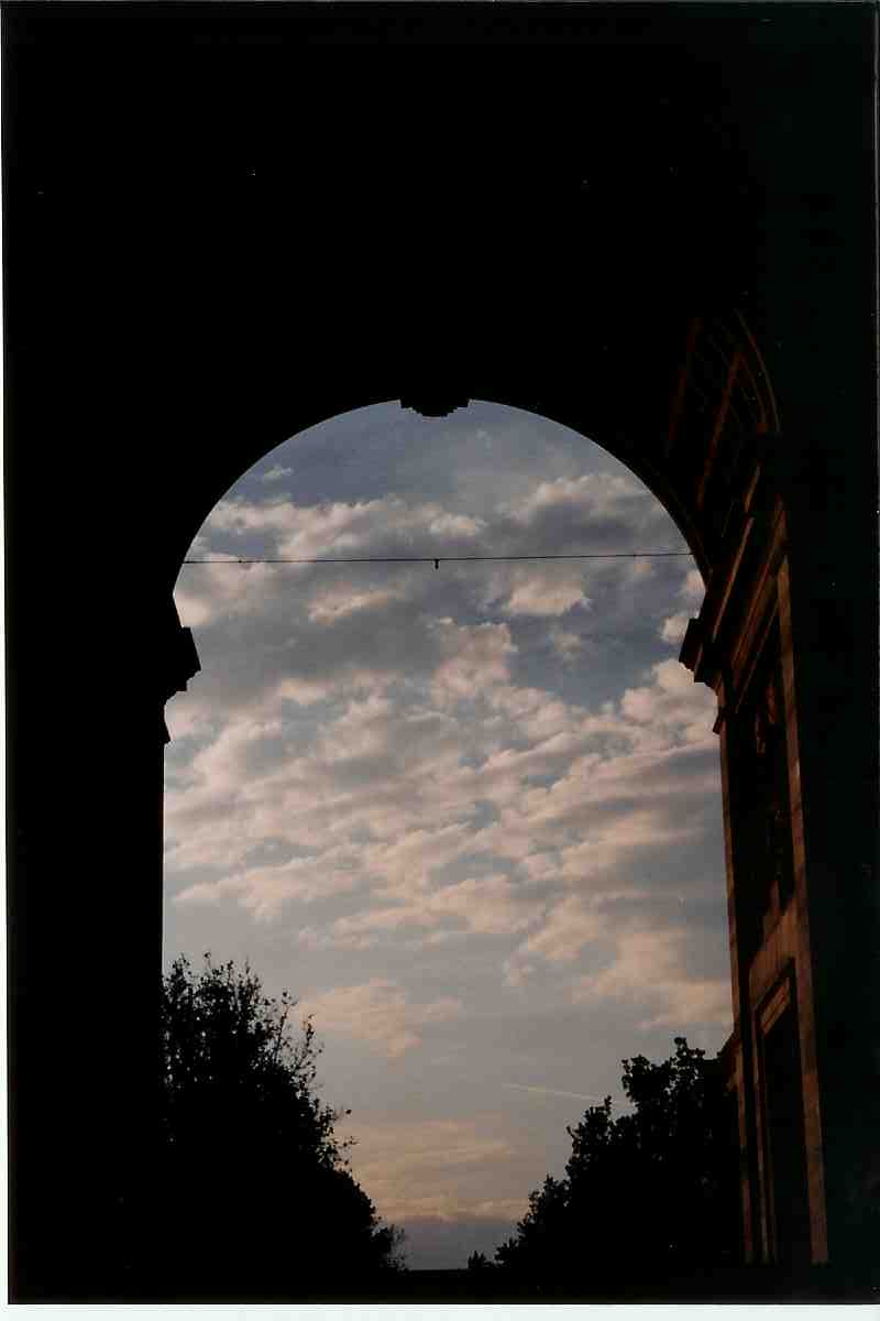 Milano - Blue Sky behind an Arc