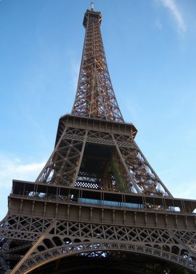 Eiffel Tower from the bottom