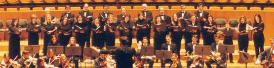 Coro Millenium Musicae / Concierto Palau de la Msica de Valencia
Febrero de 2002 / Junto con la Joven Orquesta de Benaguassil / Foto Luis Llagaria