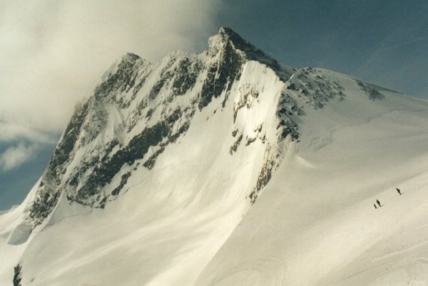 Jungfrau and Hikers