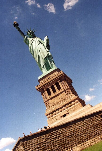 Liberty from a different angle