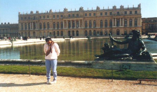 Versailles Palace Garden side